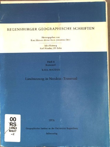 Landnutzung - , in