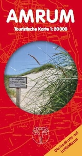 Amrum touristische karte - amrum,