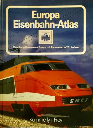 Europa eisenbahn atlas - europa, eisenbahn-atlas