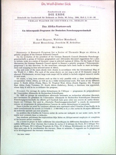 Das afrika kartenwerk ein - afrika-kartenwerk:,