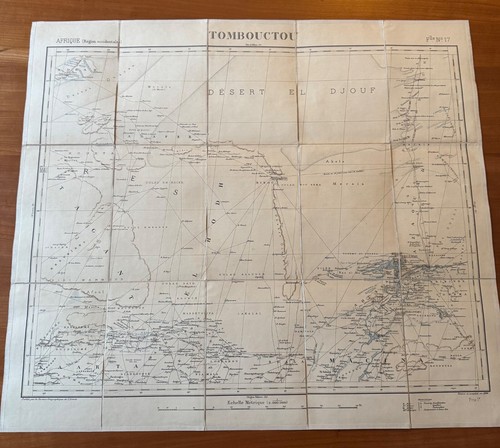 Timbuktu kartographisches - timbuktu, [kartographisches